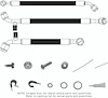 526780 SureFit Reduced Barrier Standard Hose Kit for 1968-1982 Chevrolet Corvette - image 1