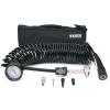 5-in-1 Inflator/Deflator Coil Hose Braided Coil Hose - image 1