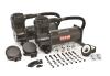 444C Dual Performance Air Compressor Value Pack Stainless Steel Braided Leader Hoses with Inline Check Valve - image 1