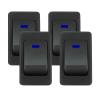 Rocker switch blue (4Pc)