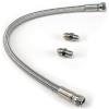 PTFE Lined Leader Hose w/Check Valve 3/8" (M) to 3/8" (M) Swivel - image 1