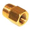 NPT Pipe Bushing Reducer Fitting 3/8" NPT Male Thread to 1/4" NPT Female Thread - image 1