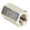 Coupler Reducer Fitting 3/8" NPT Female Thread to 1/4" NPT Female Thread