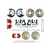 Rear Plus 2 Disc Brake Conversion Kit 1971-81 GM Includes: - image 1