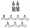 Fuel Line Clip Set 1967-72 Barracuda, Dart, Duster, Valiant - image 1
