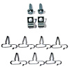 Fuel Line Clip Set 1967-72 Barracuda, Dart, Duster, Valiant - image 1