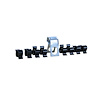 64 -67 3/8 Main 1/4 Return - Fuel Line Clips 9 Pcs. - image 1