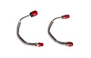 67-68 GTO - 3/8x1/2 AND 3/8x7/16 - Front Disc Caliper Lines 2 Pcs. - image 1