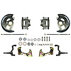 Front Disc Brake Conversion 1964-72 GM A-Body Lower Assembly Black Calipers - image 1