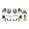 67 - 69 Camaro / Firebird and 68-74 Nova 2 Drop spindle Front Power Disc Conversion w/ Braided Stain - image 1