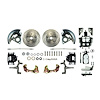67 - 69 Camaro / Firebird and 68-74 Nova 2 drop spindle Front Wheel Power Disc Conversion w/ Braided - image 1