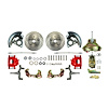 67 - 69 Camaro / Firebird and 68-74 Nova 2 Drop spindle Front Power Disc Conversion w/ Braided Stain - image 1