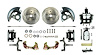 62 - "67 X Body GM, Drop, 3-Stud Booster, Black Show"N Go - Chrome Power Disc Conversion - image 1