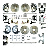 AFXDC41CSX 4-Wheel Premium Power Disc Brake Conversion Kit for 1964-1972 GM A-Body - image 1