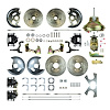 4 Wheel Premium Power Disc Brake Conversion Kit Camaro/Nova - image 1