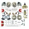 62 - "67 X Body GM, Drop, 3-Stud Booster, Red Show"N Go - Power 4 Wheel Disc Conversion - image 1