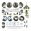 67 - "69 F Body GM, Drop, Booster, Staggered Rear - Power 4 Wheel Disc Conversion - image 1
