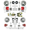 Signature Big Brake "64-"72 GM "A" Body, "67-"69 "F" Body, "68-"74 "X" Body, Red Calipers, 4 Wheel Power Disc Conversion - image 1
