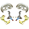 Mini Brake Conversion Kit GM A, F & X-Body Includes: - image 1