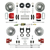 Signature Big Brake Standard Kit 64- 72 GM A Body 67- 69 F Body 68- 74 X Body Red Calipers - image 1
