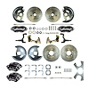 AFXWK23CS 4 Wheel 'At The Wheel' Big Brake Upgrade Kit 1962-1967 Chevrolet Chevy II - image 1