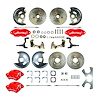 AFXWK23CZ 4 Wheel 'At The Wheel' Big Brake Upgrade Kit 1962-1967 Chevrolet Chevy II - image 1
