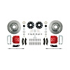 Signature Big Brake Wheel Kit 64- 72 GM A Body 67- 69 F Body 68- 74 X Body Red Calipers - image 1