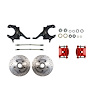 2 Drop Spindle Front Disc Brake Conversion Kit - image 1
