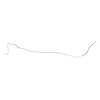 67 6 Cyl Hardtop 5/16 - Front to Rear Fuel Line - image 1