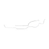 70 -72 Hardtop 3/8 - Front to Rear Fuel Line 2 Pcs. - image 1
