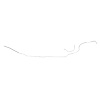 70 -72 Convt. w/o ECS 1/4 - Front to Rear Fuel Return Line 2 Pcs. - image 1