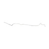 70 -72 Hardtop w/ ECS 3/8 - Front to Rear Fuel Line - image 1