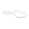 70 -72 BUICK Hardtop 3/8 - Front to Rear Fuel Line 2 Pcs. - image 1