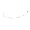 81 -87 3.8L Grand National Hardtop - Front to Rear Brake Line - image 1