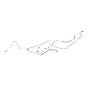 Front Brake Line Kit 1967 Pontiac GTO, Le Mans, Tempest V8 - image 1