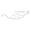 Front Brake Line Kit 1967 Pontiac GTO, Le Mans, Tempest - image 1