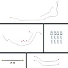 64 GTO/Cutlass Cnvt Manual 4 Wheel Disc Conversion Complete Brake Line Kit 26 Pcs. - image 1