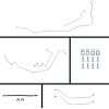 65 GTO/Cutlass Cnvt Manual 4 Wheel Disc Conversion Complete Brake Line Kit 26 Pcs. - image 1