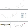 67 GTO/Cutlass Cnvt Manual 4 Wheel Disc Conversion Complete Brake Line Kit 26 Pcs. - image 1