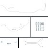 67 GTO/Cutlass Manual Disc Conversion Complete Brake Line Kit 26 Pcs. - image 1