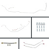 67 GTO/Cutlass Manual 4 Wheel Disc Conversion Complete Brake Line Kit 26 Pcs. - image 1