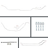 68 GTO/Cutlass Manual Disc Conversion Complete Brake Line Kit 26 Pcs. - image 1