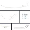 69 GTO/Cutlass Cnvt Manual Disc Conversion Complete Brake Line Kit 26 Pcs. - image 1