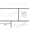 70 GTO/Cutlass Manual 4 Wheel Disc Conversion Complete Brake Line Kit 26 Pcs. - image 1