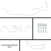 64 GTO/Cutlass Power 4 Wheel Disc Conversion Complete Brake Line Kit 26 Pcs. - image 1