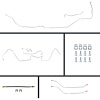 65 GTO/Cutlass Power 4 Wheel Disc Conversion Complete Brake Line Kit 26 Pcs. - image 1