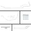 68 GTO/Cutlass Cnvt Power Disc Conversion Complete Brake Line Kit 26 Pcs. - image 1
