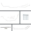 68 GTO/Cutlass Power Disc Conversion Complete Brake Line Kit 26 Pcs. - image 1