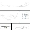 68 GTO/Cutlass Power 4 Wheel Disc Conversion Complete Brake Line Kit 26 Pcs. - image 1