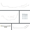 OE Steel Power Brake Line Kit 1969-71 Oldsmobile 442 - image 1